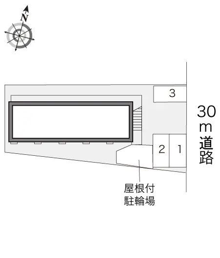 ★手数料０円★名古屋市港区明正１丁目　月極駐車場（LP）